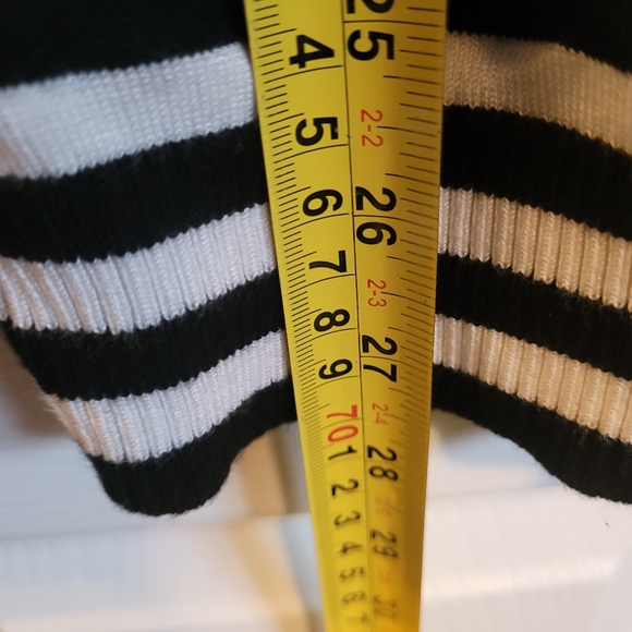 Andrew Marc striped turtle neck sweater size XL - Picture 7 of 11